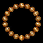 Rare Copper Rutilated Quartz Bracelet -【Enhance Wealth & Improve Career】