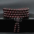 Natural Rosewood Bracelet -【Attract Wealth safe and Peace】