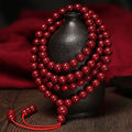 Pure Natural Cinnabar Bracelet -【Ward off Evil Spirits & Increase Aura】