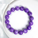 Charoite Beads Bracelet -【Empower Energy & Relieve Anxiety】