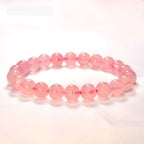 Rose Quartz Bracelet -【Attract Love & Luck in Love】