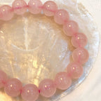 Rose Quartz Bracelet -【Attract Love & Luck in Love】