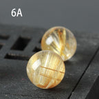 Golden Hair Crystal Bracelet Rutilated Quartz-【Attract Wealth & Gather Energy】