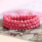 Natural Rhodochrosite Bracelet -【Attract Unwavering Love & Be Healed】