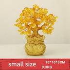 Crystal Fortune Tree Feng Shui Ornament -【Gather Wealth & Increase Fortune】