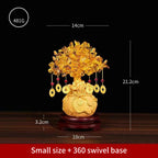 Crystal Fortune Tree Feng Shui Ornament -【Gather Wealth & Increase Fortune】