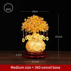 Crystal Fortune Tree Feng Shui Ornament -【Gather Wealth & Increase Fortune】