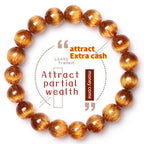 Rare Copper Rutilated Quartz Bracelet -【Enhance Wealth & Improve Career】
