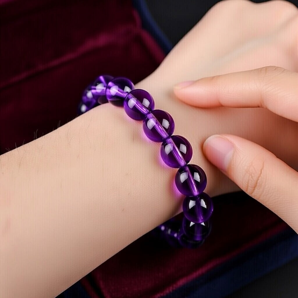 Bolivia Natural Ametrine Bracelet -【Attract Harmony & Inner Peace】