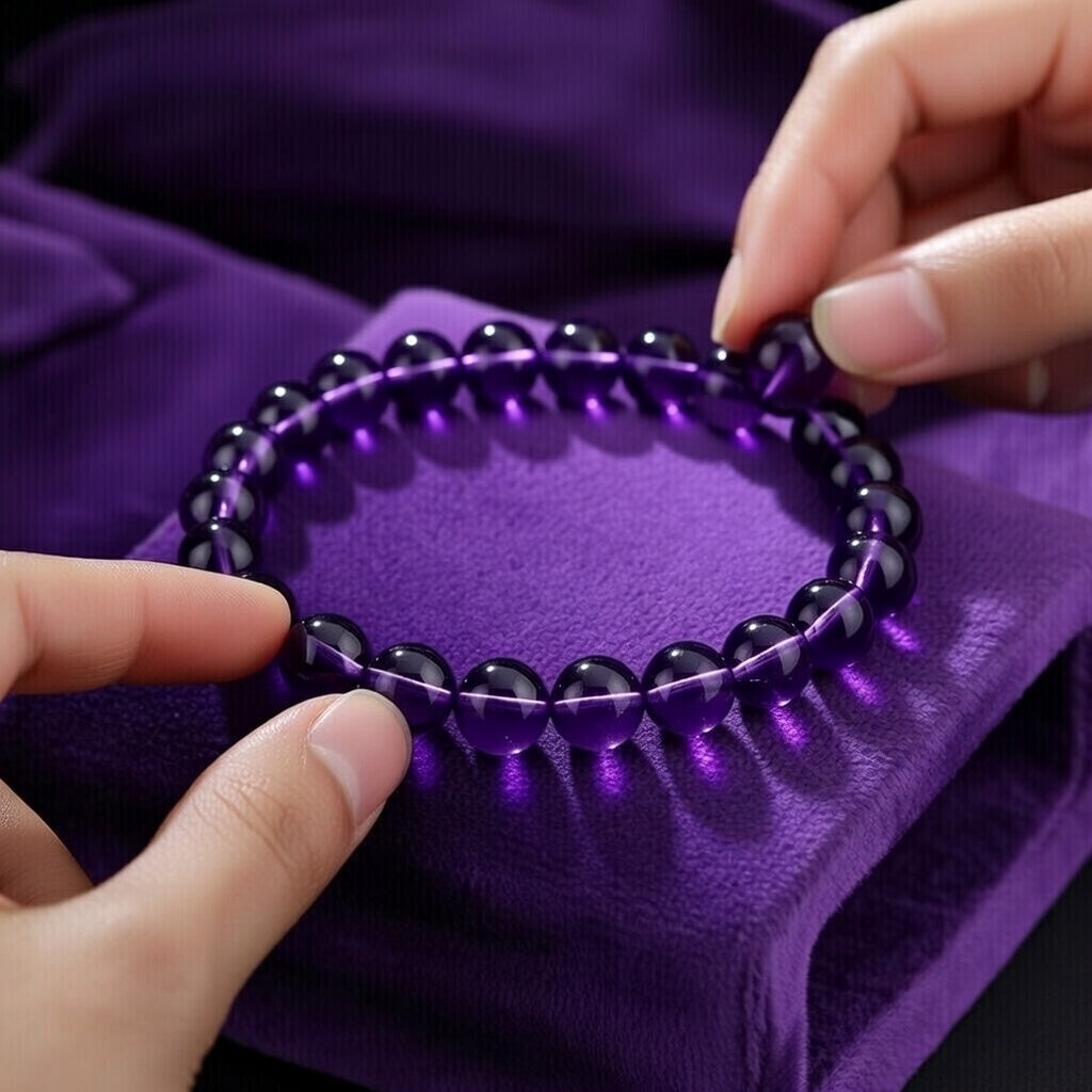 Bolivia Natural Ametrine Bracelet -【Attract Harmony & Inner Peace】